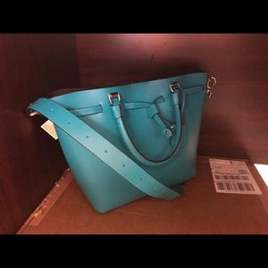 MK Blakely Bucket Bag / Turquoise SOLD